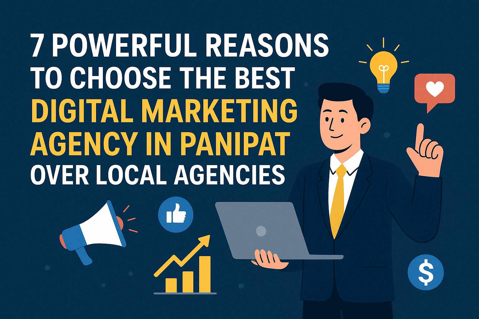 7 Powerful Reasons to Choose the Best Digital Marketing Agency in Panipat Over Local Agencies